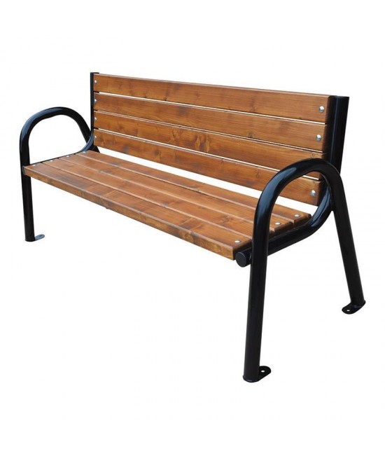 Lavička venkovní Modern roura 150 cm