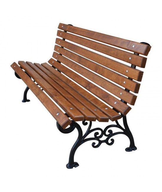 Vonkajšia liatinová lavička Klasik 180 cm